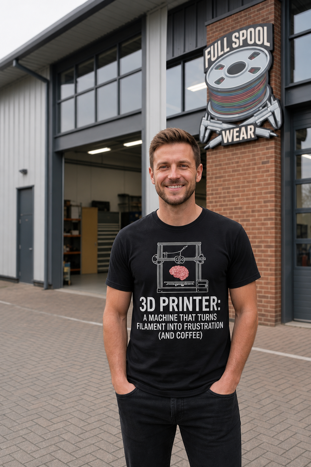 3D Printer: A Machine That Turns Filament Into Frustration (and Coffee)