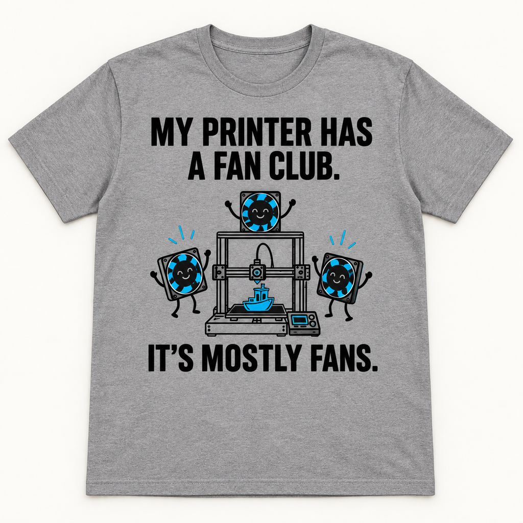My Printer Has a Fan Club