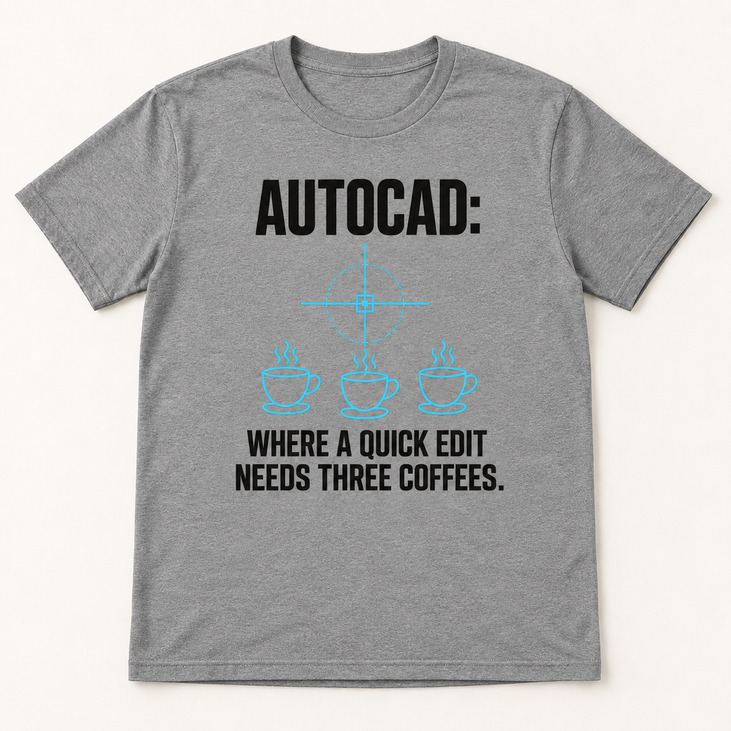 AutoCAD: A Quick Edit Needs Three Coffees