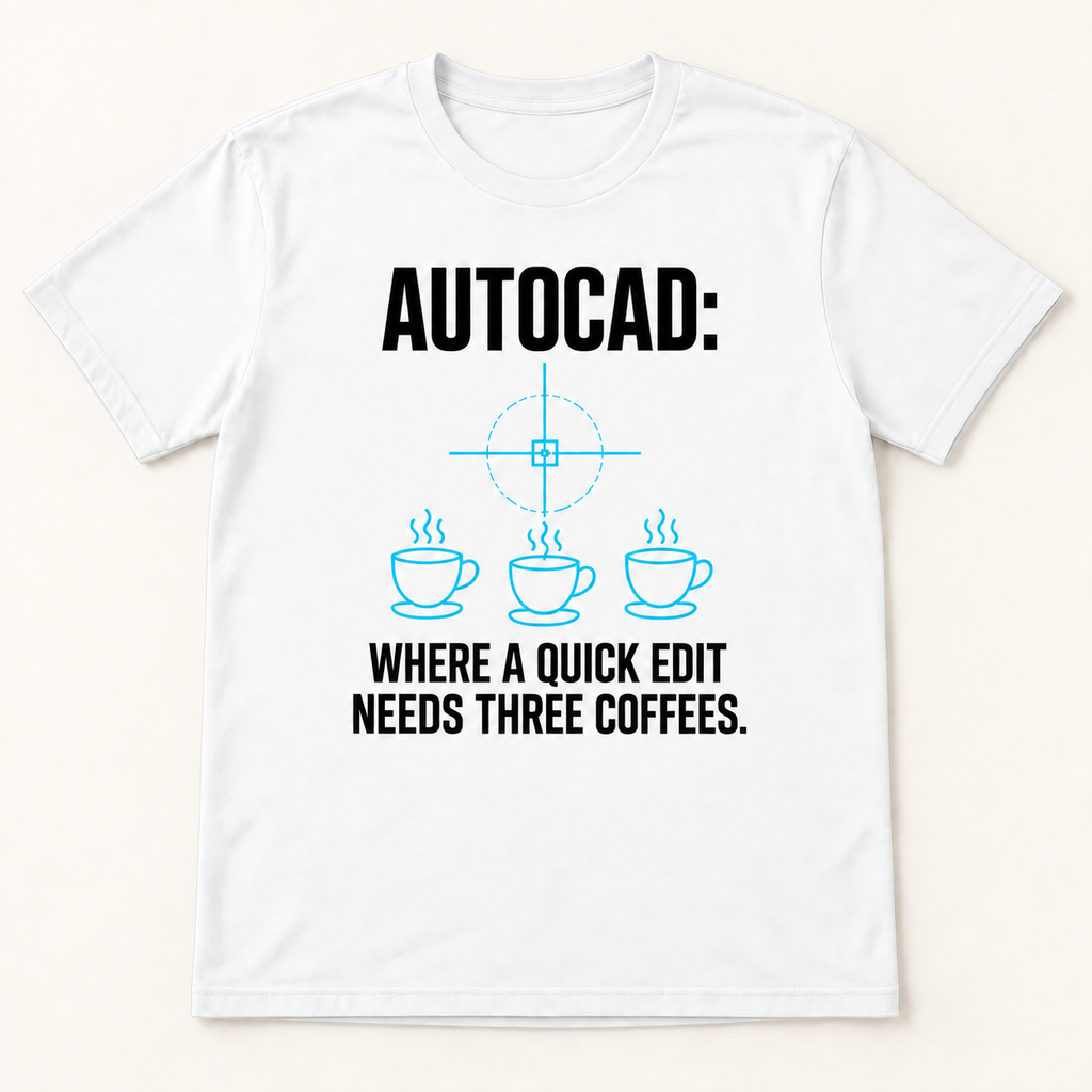AutoCAD: A Quick Edit Needs Three Coffees