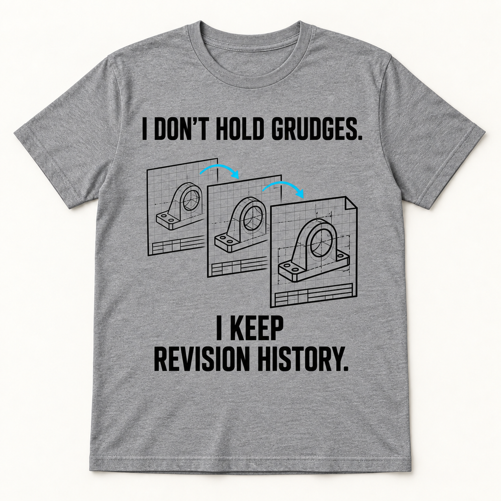 I Don't Hold Grudges. I Keep Revision History.