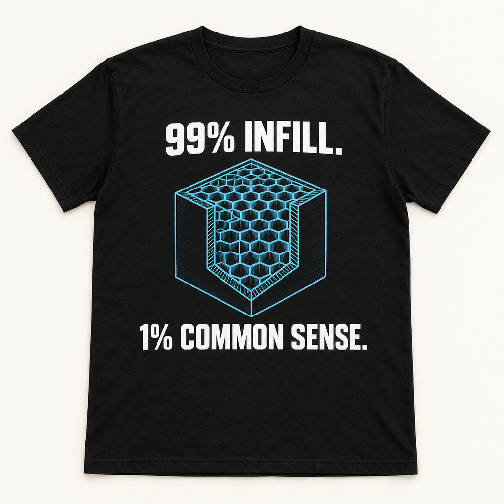 99% Infill. 1% Common Sense.