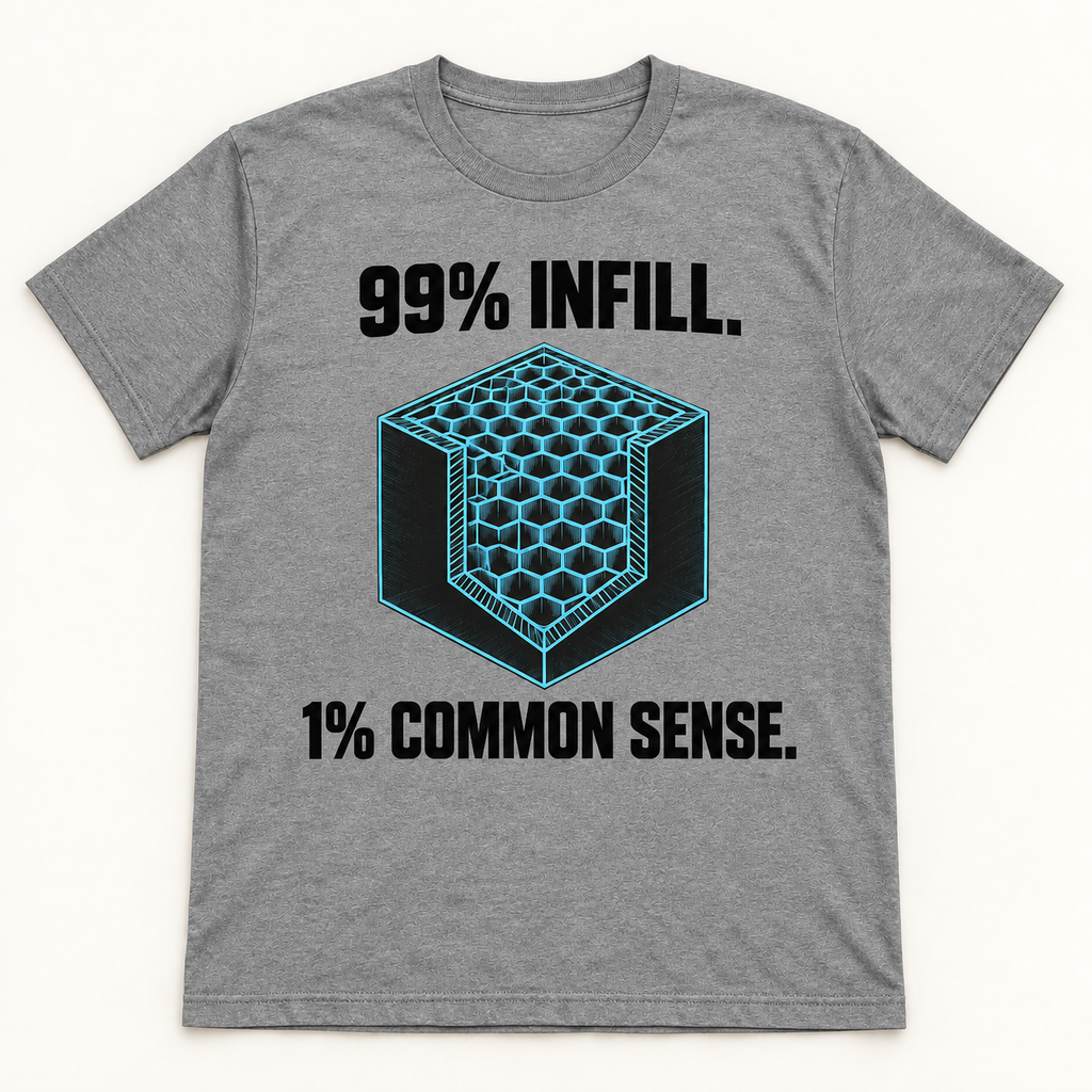 99% Infill. 1% Common Sense.