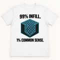 99% Infill. 1% Common Sense.